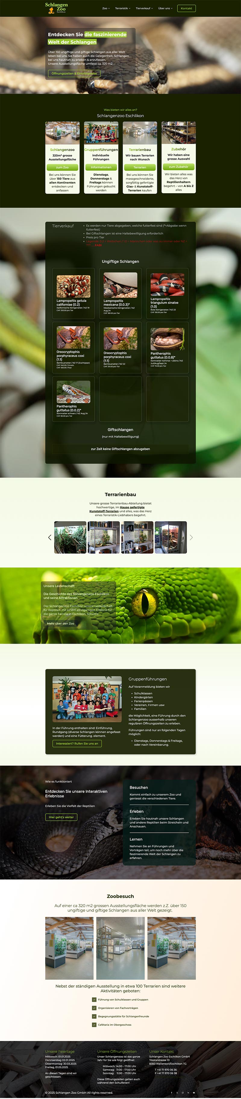 webdesign-projekt-schlangenzoo