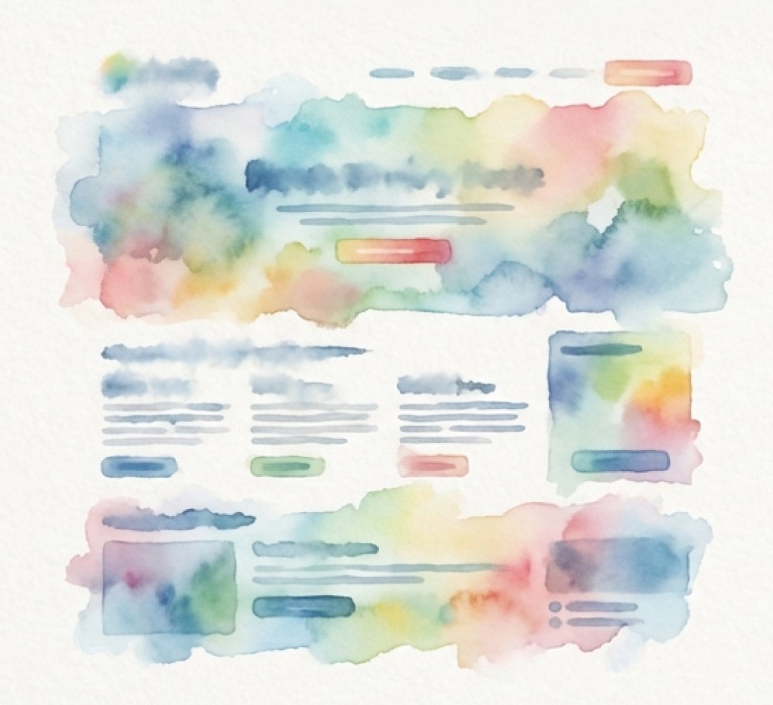 Unscharfe, unklare Website — das digitale Schaufenster